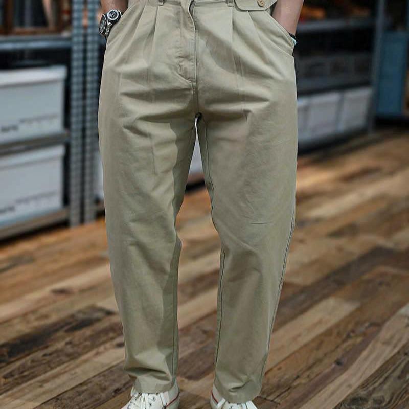 Quần Kaki Nam Form Baggy Mặc Đẹp Tôn Dáng, Quần Dài Chất Kaki Cho Nam - QKK486