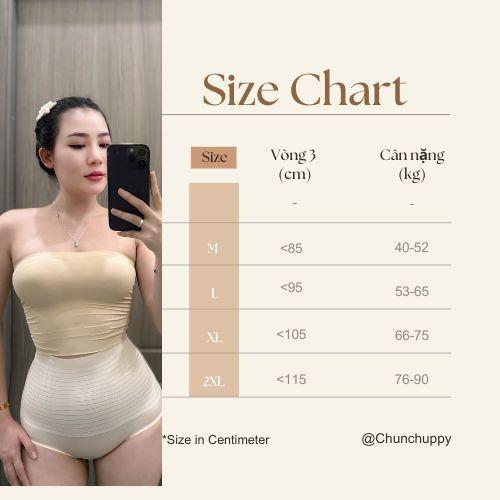 Quần Gen bụng Định Hình vòng 2 (4 thanh xương cá) phiên bản nâng cấp siêu mỏng mát Chũn Chuppy Nữ Áo