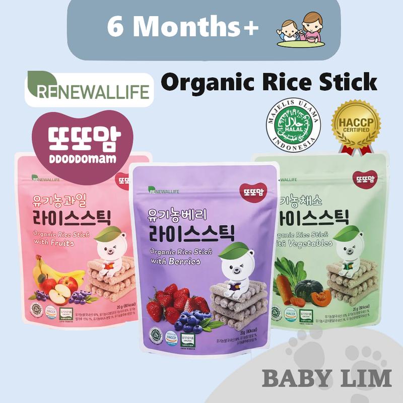 [HALAL] Renewalife Ddoddomam Organic Rice Stick Series 6 Months+ ...
