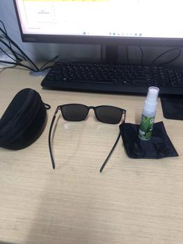 Product Review of TERLARISSSS Kacamata Hitam Pria Wanita Kacamata Gaya pria keren A1216 Lensa polarized UV 400 COD Eyewear Sunglasses from M**英 1