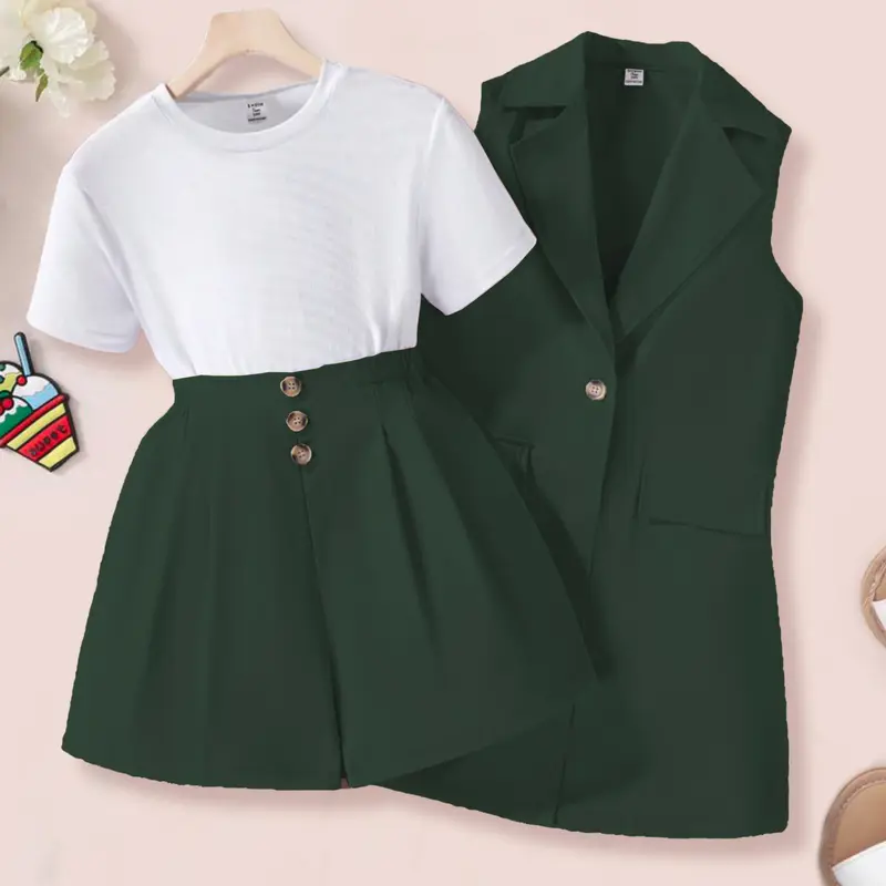 DLISA SETELAN ANAK PEREMPUAN 3IN1 BLAZER YOURA C640 0