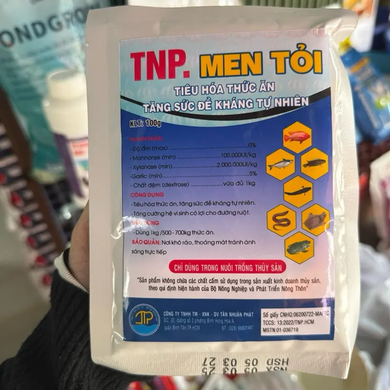 TNP MEN TỎI – GIẢI PHÁP VÀNG CHO TIÊU HÓA & SỨC ĐỀ KHÁNG TRONG THUỶ SẢN