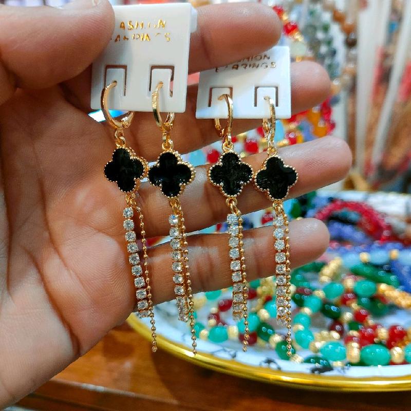 COD || TERBARU Anting Panjang Kekinian Wanita, Anting Jurai Gold dan kombinasi,Anting panjang wanita 3
