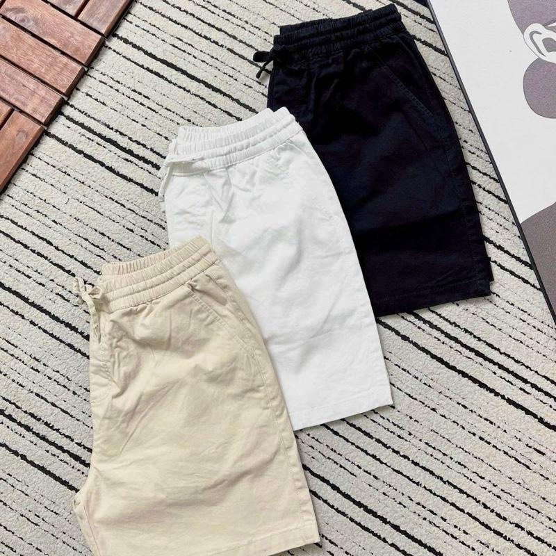Combo 3 quần short kaki fom trên gối ảnh shop tự chụp Nam
