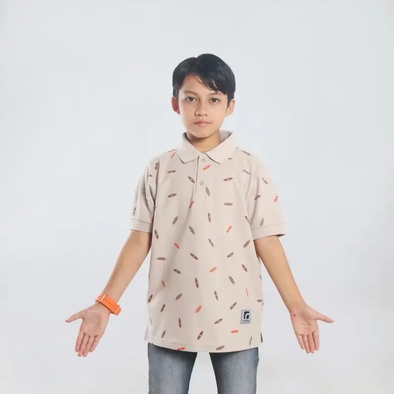 Kaos Kerah Anak Tanggung Remaja Junior Premium Usia 9-17 Tahun Pakaian Fashion Baju