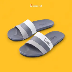 Sandal Slide Pria Dewasa Kasual Sendal Distro Anti Slip Big Size Slippers - Cloka Enea Slippers