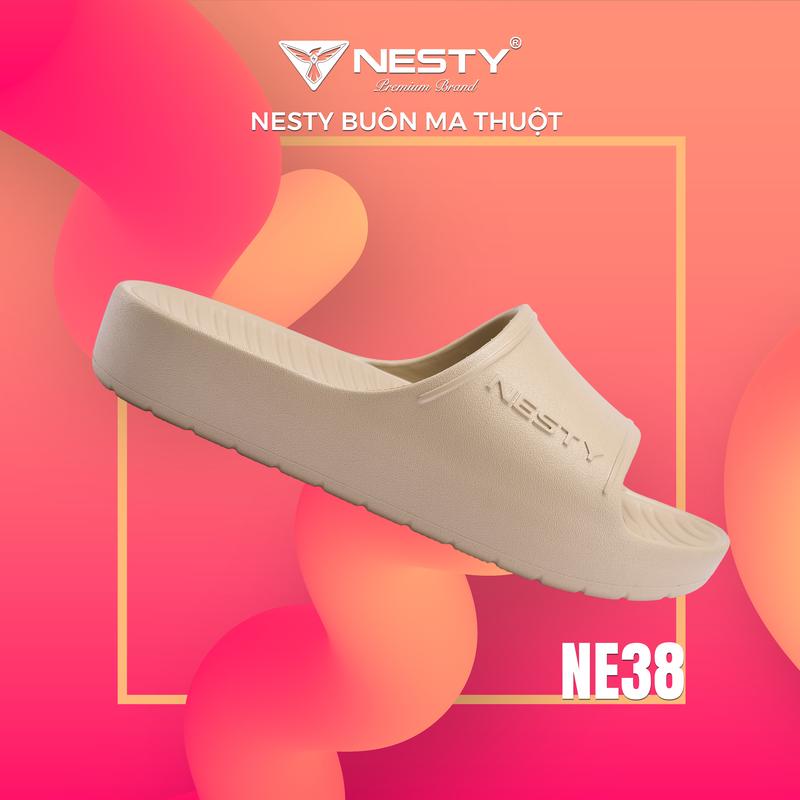  NE38 –  Dép Bánh Mì NESTY EVA Đúc Nguyên Khối | Đế Cao Êm – Nhẹ – Chống Trượt | Dép Nam Nữ Thời Trang Hot Trend 
