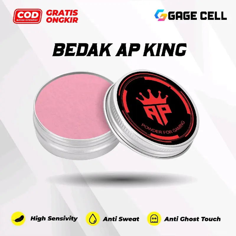 MURAH - POWDER GAMING AP KING ANDRA GZ ST PRO PLAYER / BEDAK GAME LICIN RESPONSIVE PREMIUM 4