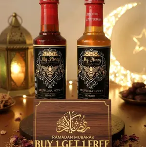 Promo beli 1 gratis 1 black honey & gold honey madu asli madu alami My Honey,  Promo launching ramadan extra