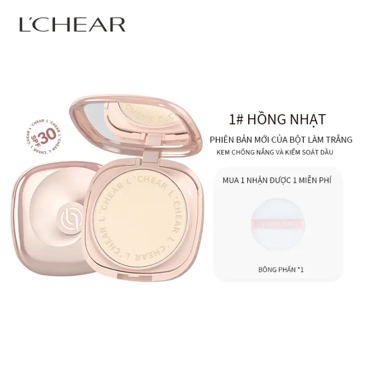 1# hồng nhạt *1 + Bông phấn miễn phí *1