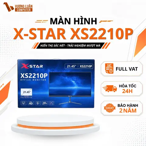 Màn Hình Máy Tính Xstar XS2210p (22 Inch,100Hz,Full HD)Giá Rẻ Cho Văn Phòng, Học Tập, Giải Trí - Bảo Hành 24 Tháng FULL VAT
