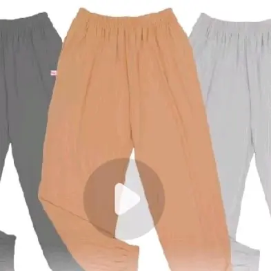 Celana Jogger Bahan Jersey Premium Best Seller Jahitan Rapi - Dewasa, Katun, Panjang, Legging, Wanita, Hitam