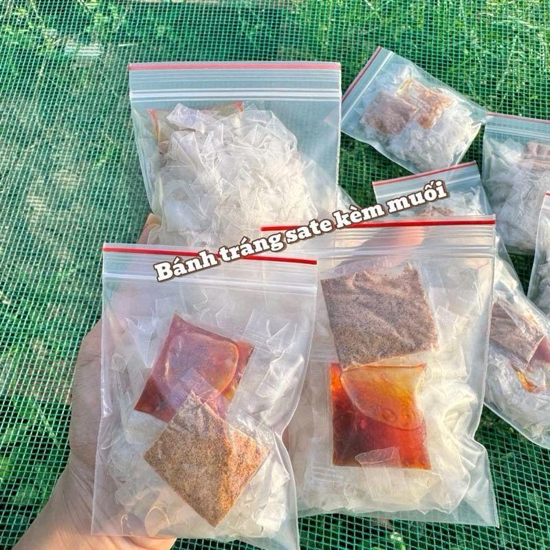 Bánh Tráng mini ( bánh ria dẻo tặng sốt tắc  ) ăn vặt Food 1