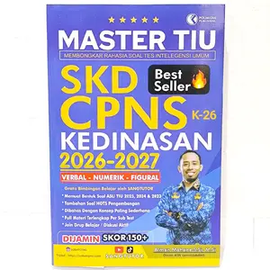 BUKU BESTSELLER / MASTER TIU SKD CPNS KEDINASAN 2026/2027