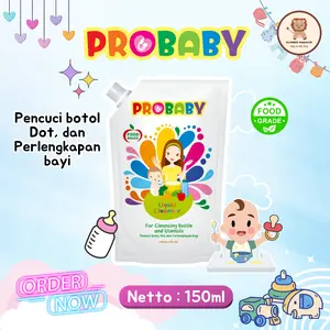 Probaby Liquid Cleanser 150ml Pencuci Botol Dot / Perlengkapan Bayi Pembersih Botol Susu Food Grade