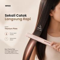 Gambar SENUS InfraGlow Catokan Infrared Nano Titanium 2in1 Straightener Curly Wave Lurus Anti Frizz Rambut Sehat - Warna dari senusofficial Kota Administrasi Jakarta Utara 4 Tokopedia