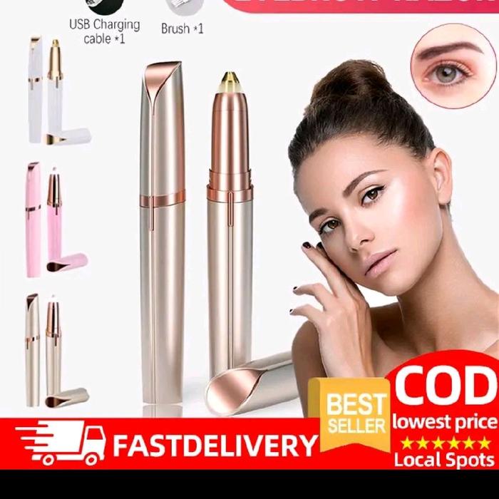 Gambar Alat Cukur Alis Bulu Elektrik Pen Pencabut Bulu dari mahsunikastore Kab. Tangerang Tokopedia