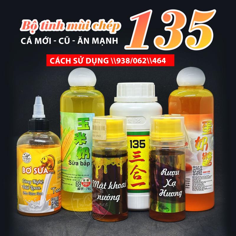 Bộ tinh mùi câu chép 135 -câu chép lớn - chinh phục cá cũ không hề khó Fishing