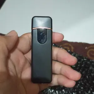 XFONE Korek api listrik dua sisi dengan desain bebas api dan tahan angin Korek api ultra-tipis yang dapat diisi ulang dengan USB lighter
