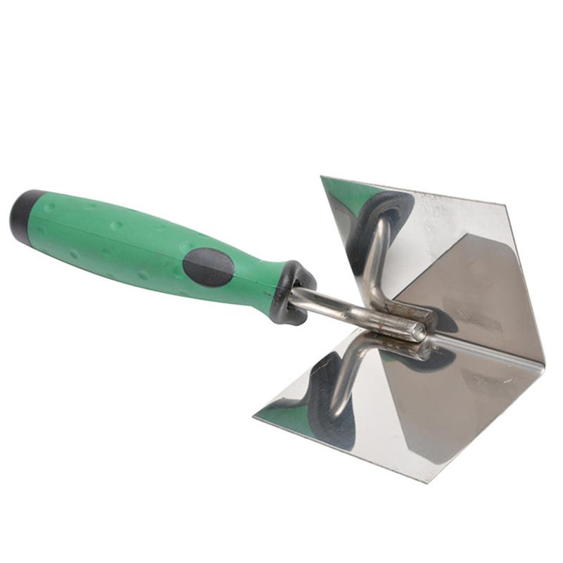 Product Introduction of Stainless Steel Drywall Corner Tool  Flexes 90 Degree Corner Mudding Finish Tool Finishing Trowel Hand Tool 9