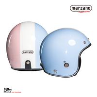 Gambar Marzano Helm Retro Bogo Half Face Marshmallow Glossy Size S-XL Berstandar SNI - Pastel, S dari Marzano Originals Kota Administrasi Jakarta Timur 1 Tokopedia