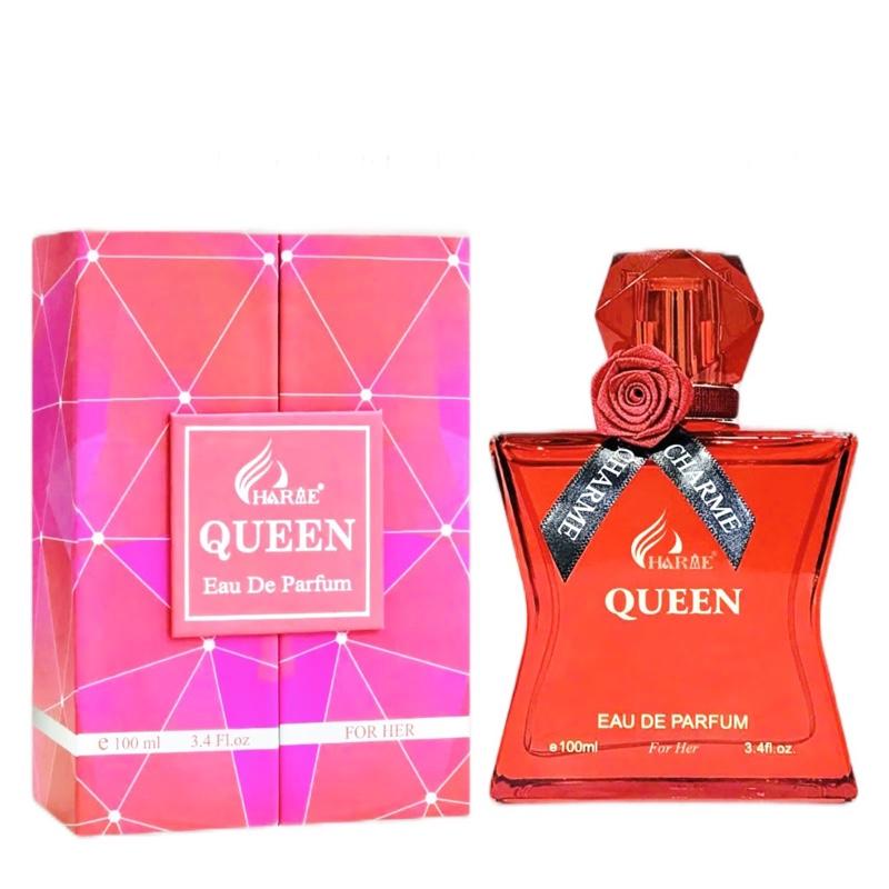 Cam Kết Chính Hãng - Nước Hoa Charme Queen 100ML - Nữ Hoàng Của Sự Quyến Rũ Mùi Hương Ngọt Ngào Nồng Nàn Và Lôi Cuốn Độ Lưu Hương Rất Lâu 10-12 Giờ
