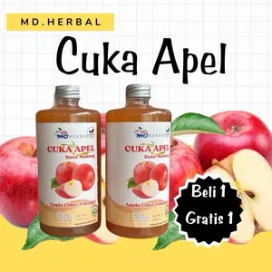 Beli satu bonus 1 dapat 1liter Cuka Apel Batu malang original