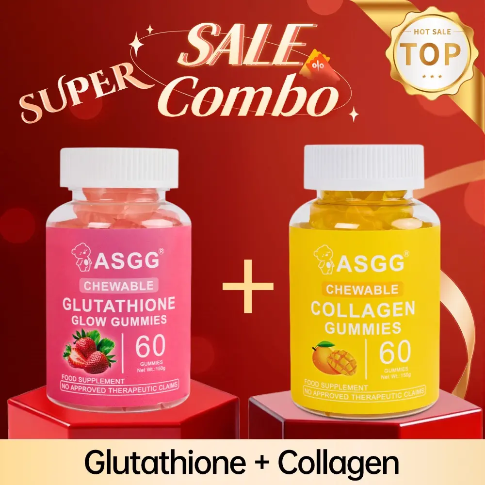 【FDA APPROVED】Glutathione Collagen Dietary Supplement Gummies