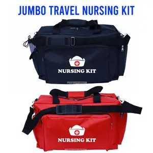 Nursing Kit Jumbo Travel Medical Kit Bag Tas Perlengkapan Medis Emergency Kit P3K SAR First Aid Tas Obat Dokter Bidan