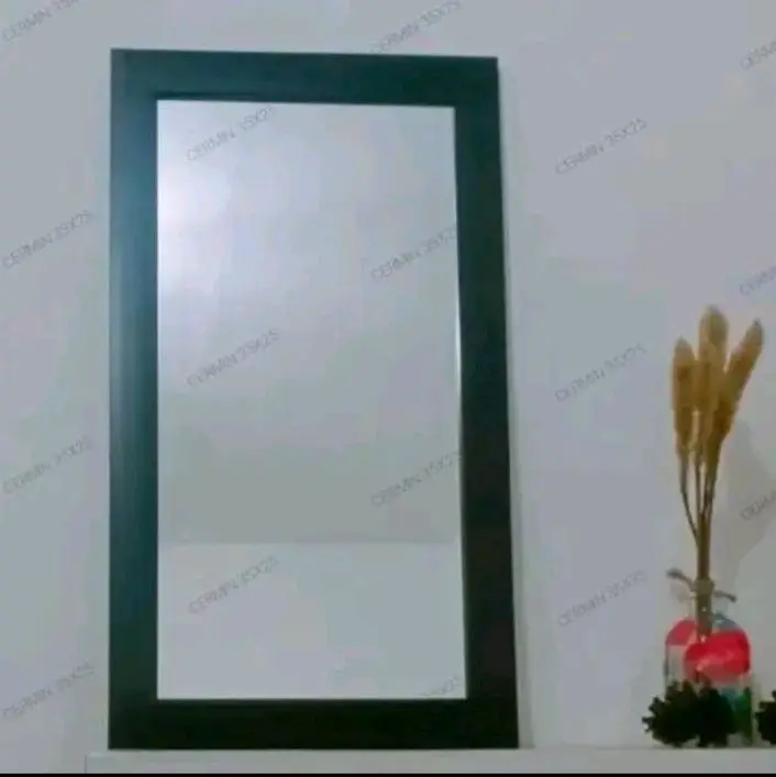 Cermin Gantung Minimalis Ukuran 45x25CM Kaca Anti Rayap