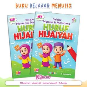 Huruf Hijaiyah - Membaca & Menulis - Buku Anak (BK)