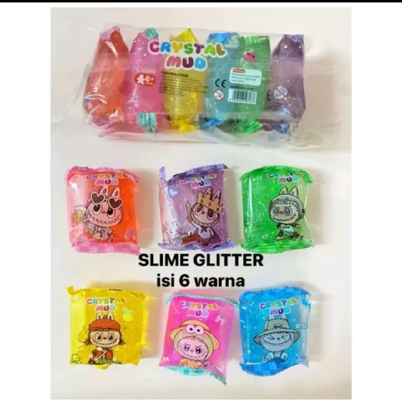 CM-CRYSTAL MUD PERMAINAN MODEL SLIME 6 pc 2