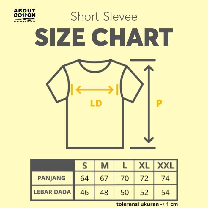 s Short Sleeve 30’S – Pilihan Warna Kuning Lengkap 0