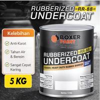 Gambar (5 KG) Cat Rubber Anti Karat BOXER Rubberized Undercoat RR-88 - Black dari Boxer Paint Official Store Kab. Sidoarjo 1 Tokopedia