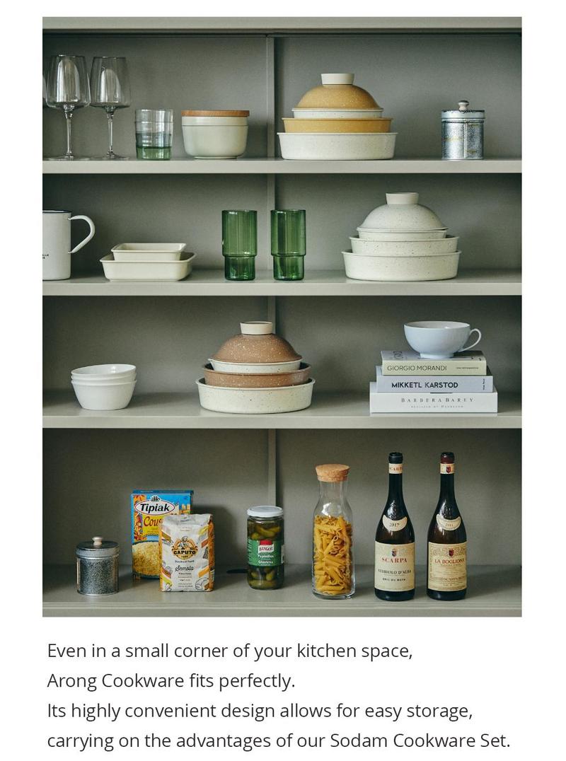 Product Introduction of (Modori Official) Arong x Sodam Cookware Set (3 colours!) 45