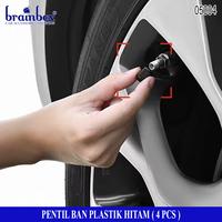 Gambar Tyre Wheel Valve Cap Tutup Penutup Pentil Ban Mobil Motor Sepeda Plastik Hitam dari Brainbox Car and Home Kota Batam 5 Tokopedia
