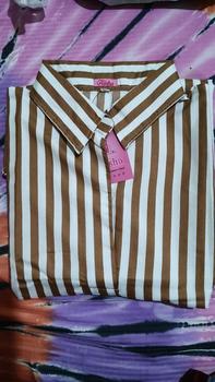 Product Review of Atasan Wanita Big Size Harumi Motif | Atasan Pendek Luvina Bahan Cotton Miracle Size LD 120-140 from R**i 2