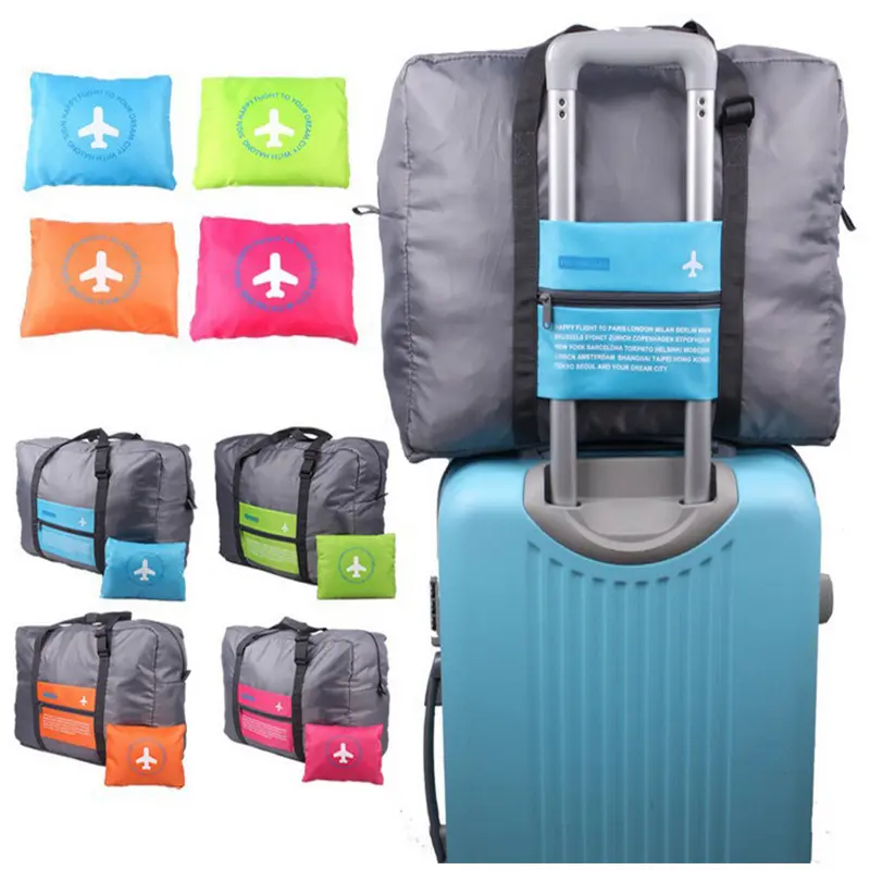 Foldable Travel Bag Unisex Foldable Travel Backpack Travel Carry-On Bag