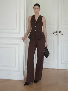 [Tavia] Kira Set / Setelan Wanita / Baju Setelan Wanita Casual / Setelan Celana Wanita