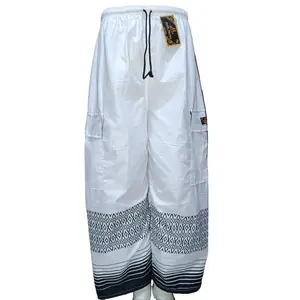 Celana Sirwal Panjang Dewasa Motif Batik Saku Cargo Bahan Halus Adem Denim Hitam Pria Katun Lembut Nyaman Santai Standar Formal Seragam Kain Kotak Slim Kantong v white celana panjang Navy Casual cingkrang