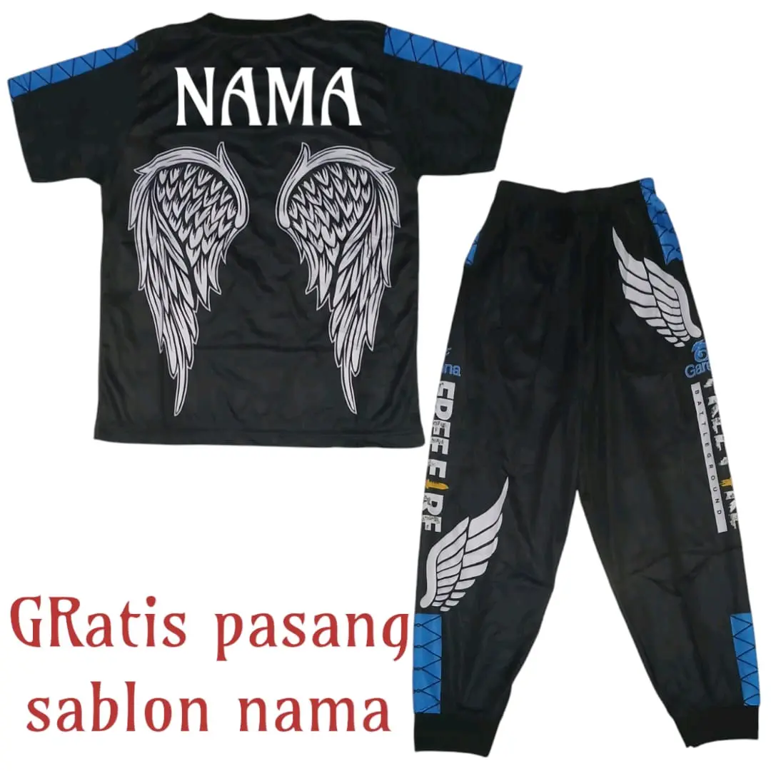 SETELAN BNL BIRU + NAMA