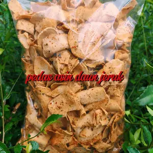1KG BASRENG PEDAS ASIN DAUN JERUK Keripik