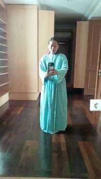 Product Review of ABAYA TURKEY BAHAN CERUTY BABYDOLL Polos Dress Muslim from i**6 2