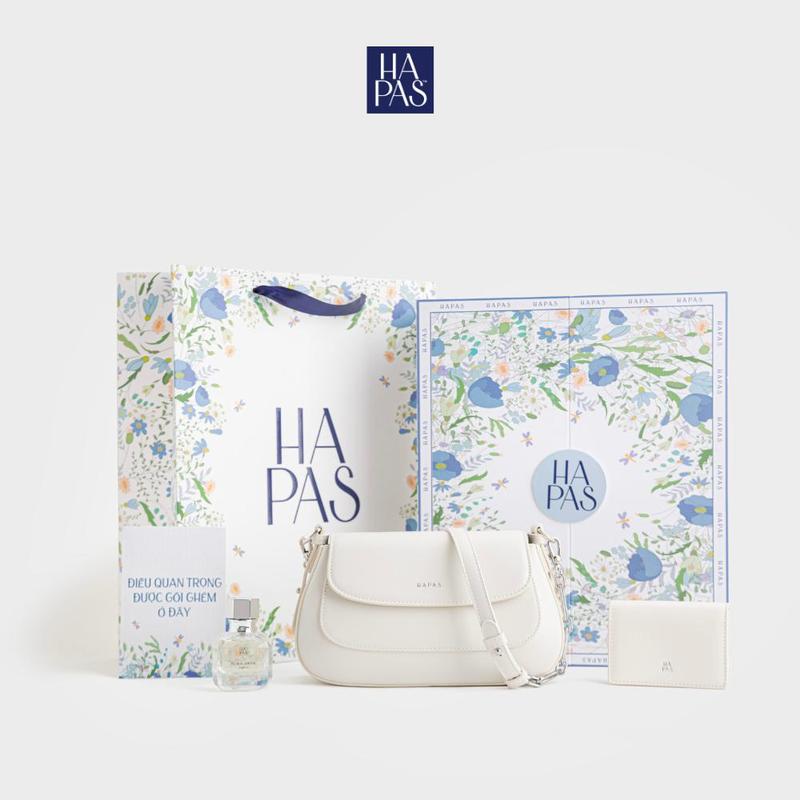 [Set Quà Tặng] Hộp "Yêu Chiều" - Hộp Quà Tặng Túi Xách HAPAS Dành Tặng Người Thương - TDV241121