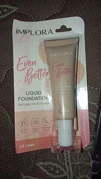 Product Review of Implora Even Better Liquid Foundation from g**👾 0