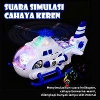 Gambar Mainan Interaktif Polisi Helikopter Listrik - Dengan Lampu LED & Musik, Bisa Merakit Sendiri, Melatih Keterampilan Motorik Halus Anak,Hadiah Keren untuk Anak Laki-Laki dari Habibi toys_NEW Kota Administrasi Jakarta Timur 3 Tokopedia