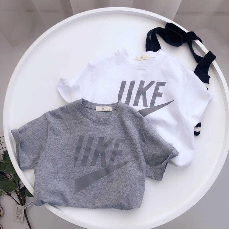 Product Introduction of Boys Summer Trendy T-shirt Top Short sleeved Loose Pullover Versatile Thin Breathable Unisex Clothes Trendy softjeansbaby 9