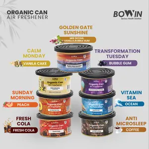 Bowin Parfum Mobil Organic Can (Pengharum Ruangan, Aroma Terapi, Car Perfume)