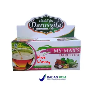 Darusyifa Teh Celup Ms Maxs 20 Kantong Teh Celup Manggis Sirsak
