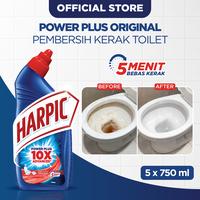 Gambar Harpic Powerplus 10X Advanced (5 Pcs)- 750ml (Pembersih Toilet & Kamar Mandi Cair Untuk Menghilangkan Noda & Kerak Membandel) dari Harpic Indonesia Store Kota Administrasi Jakarta Timur 1 Tokopedia